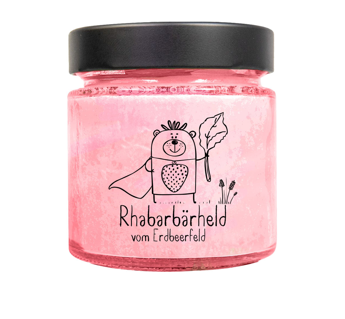 LANDLUFT #Rhabarbärheld Kerze