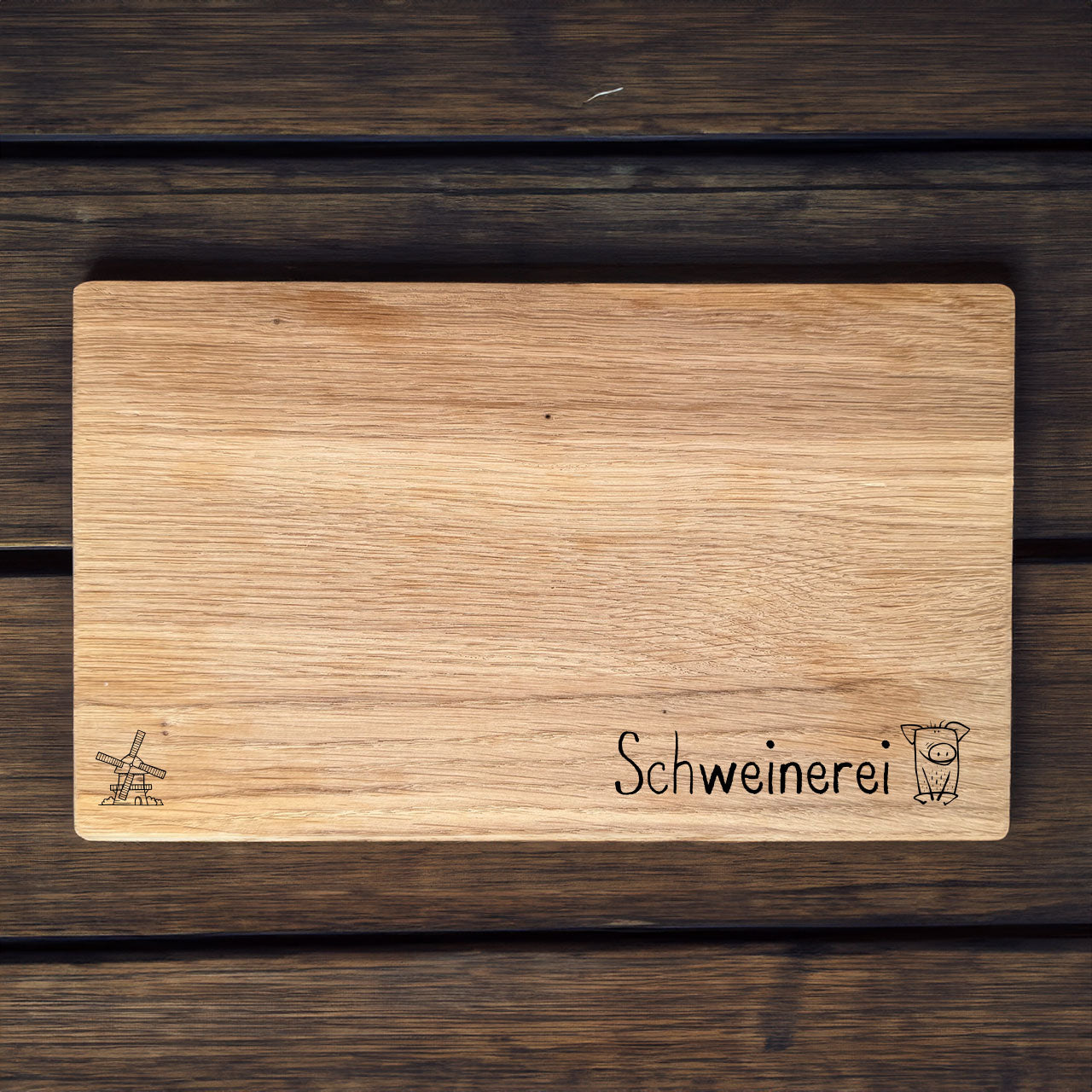 #Schweinerei Schneidebrett