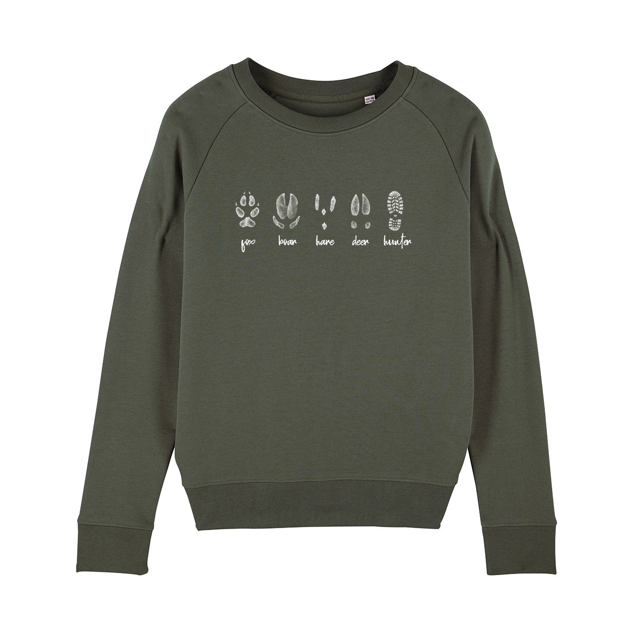 #Footprints Sweatshirt Frauen