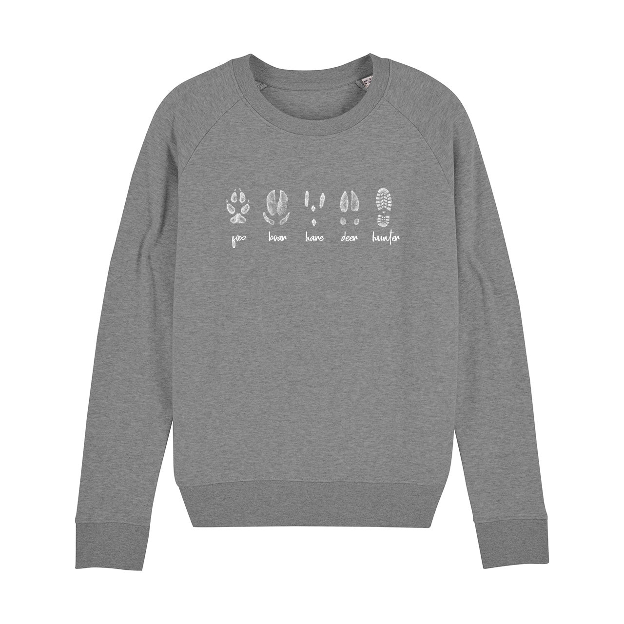 #Footprints Sweatshirt Frauen