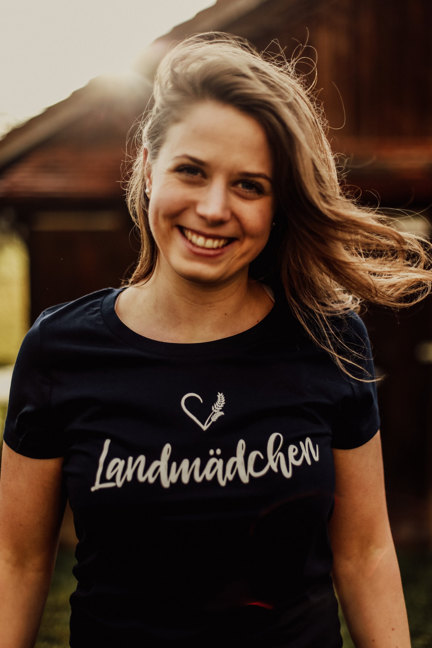 #Landmädchen T-Shirt